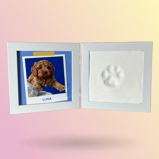 Ramka na zdjęcie z odciskiem łapy